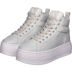 Calvin Klein BOLD PLATF MID OH MG Dámske tenisky, sivá, veľkosť