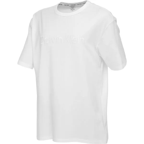 Calvin Klein S/S CREW NECK Dámske tričko na spanie, biela, veľkosť