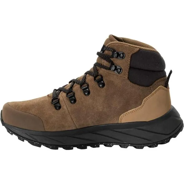 Jack Wolfskin TERRAVENTURE URBAN MID W Dámska turistická obuv, hnedá, veľkosť