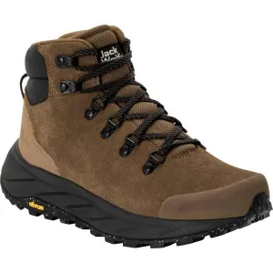 Jack Wolfskin TERRAVENTURE URBAN MID W Dámska turistická obuv, hnedá, veľkosť