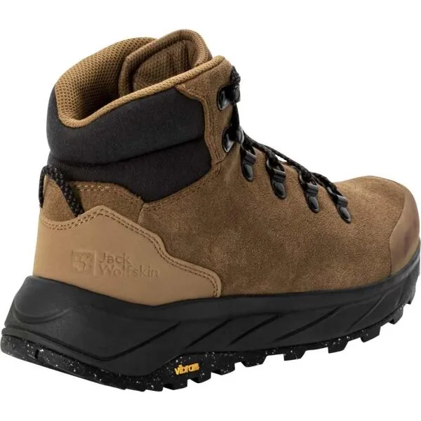 Jack Wolfskin TERRAVENTURE URBAN MID W Dámska turistická obuv, hnedá, veľkosť