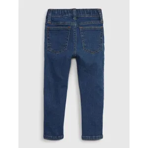 Modré chlapčenské skinny fit džínsy Gap