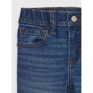 Modré chlapčenské skinny fit džínsy Gap