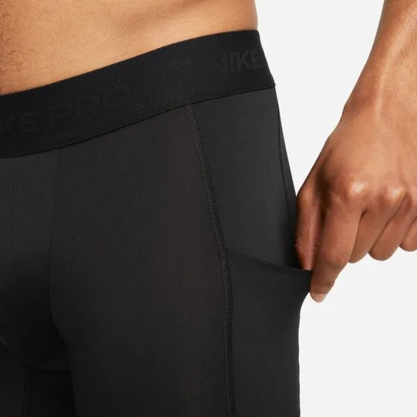 Nike PRO Pánske fitness šortky, čierna, veľkosť