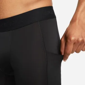 Nike PRO Pánske fitness šortky, čierna, veľkosť