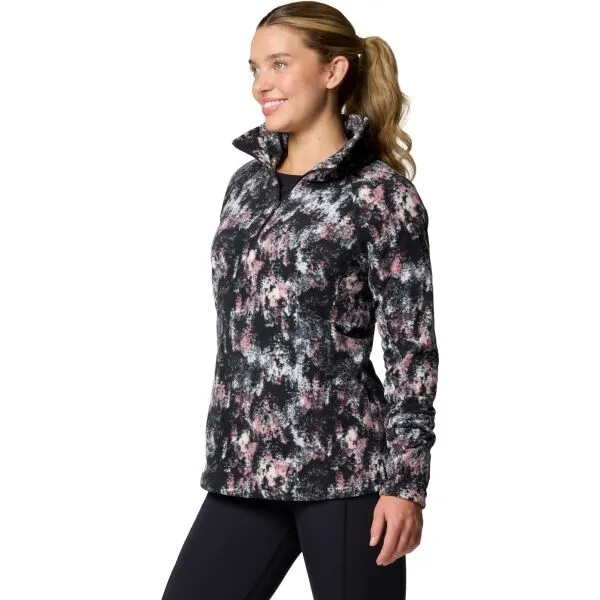 Columbia GLACIAL IV 1/2 ZIP Dámska mikina, čierna, veľkosť