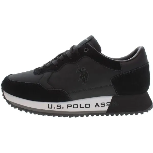 U.S. POLO ASSN. CLEEF001A Pánska voľnočasová obuv, čierna, veľkosť