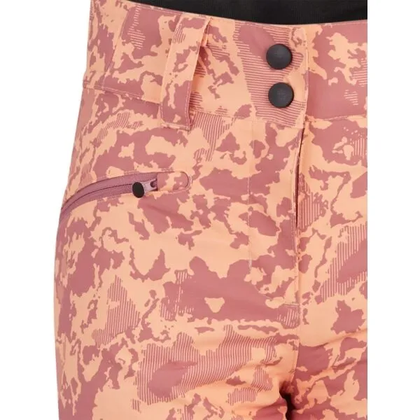 Dievčenské nohavice Ziener Alin Junior - rose blossom camo