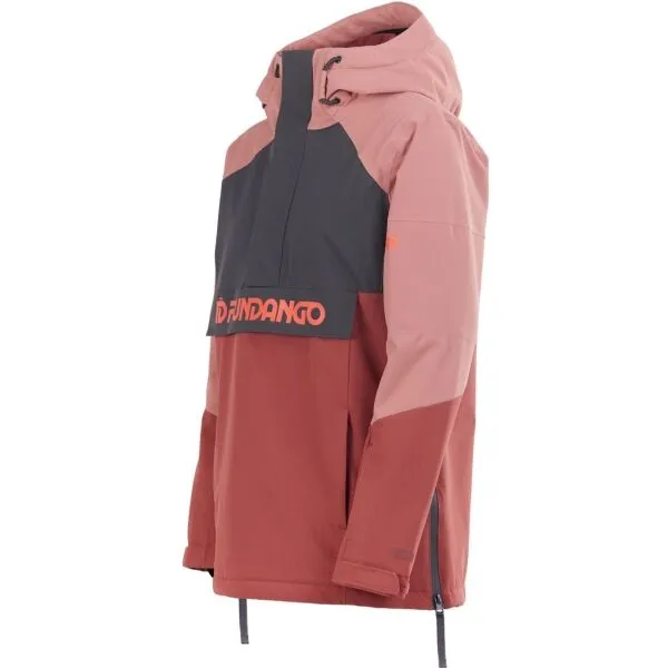 FUNDANGO BIRCH LOGO Dámska lyžiarska/snowboardová bunda, ružová, veľkosť