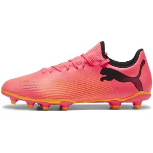 Puma FUTURE 7 PLAY FG/AG Pánske kopačky, oranžová, veľkosť 44