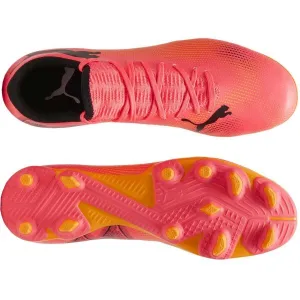Puma FUTURE 7 PLAY FG/AG Pánske kopačky, oranžová, veľkosť 44