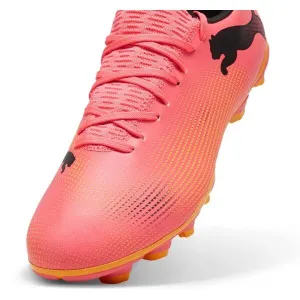 Puma FUTURE 7 PLAY FG/AG Pánske kopačky, oranžová, veľkosť 44