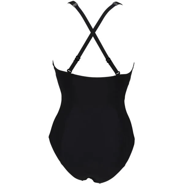 Arena ISABEL LIGHT CROSS BACK ONE PIECE Dámske plavky, čierna, veľkosť