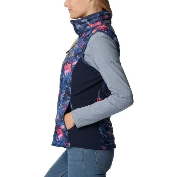 Columbia POWDER PASS VEST Dámska vesta, tmavo modrá, veľkosť