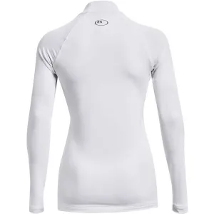 Under Armour AUTHENTICS MOCK NECK Dámske tričko, biela, veľkosť