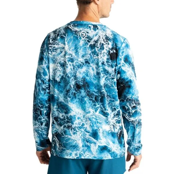 ADVENTER & FISHING UV T-SHIRT Pánske funkčné UV tričko, modrá, veľkosť