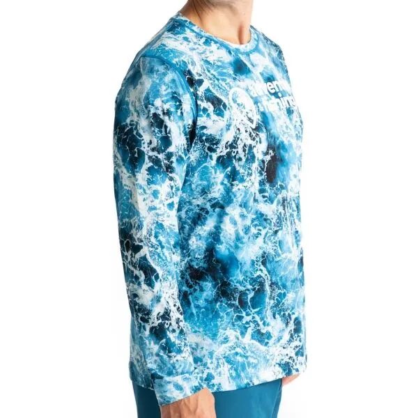 ADVENTER & FISHING UV T-SHIRT Pánske funkčné UV tričko, modrá, veľkosť