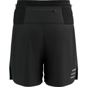 Bežecké kraťasy Compressport Trail Racing 2-in-1 Short - black