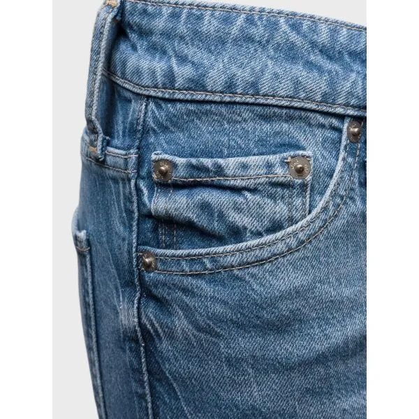 GAP V-SLIM BOYFRIEND Dámske džínsy, modrá, veľkosť