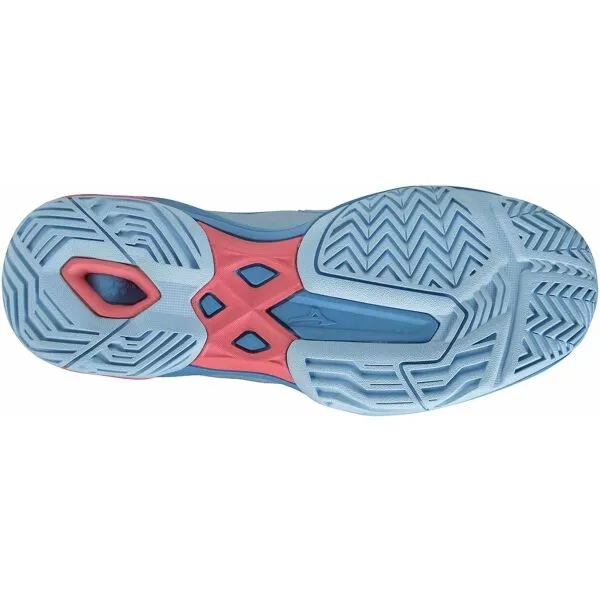 Mizuno WAVE EXCEED LIGHT AC W Dámska tenisová obuv, modrá, veľkosť 38