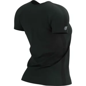 Compressport TRAINING SS LOGO TSHIRT W Dámske tréningové tričko, čierna, veľkosť