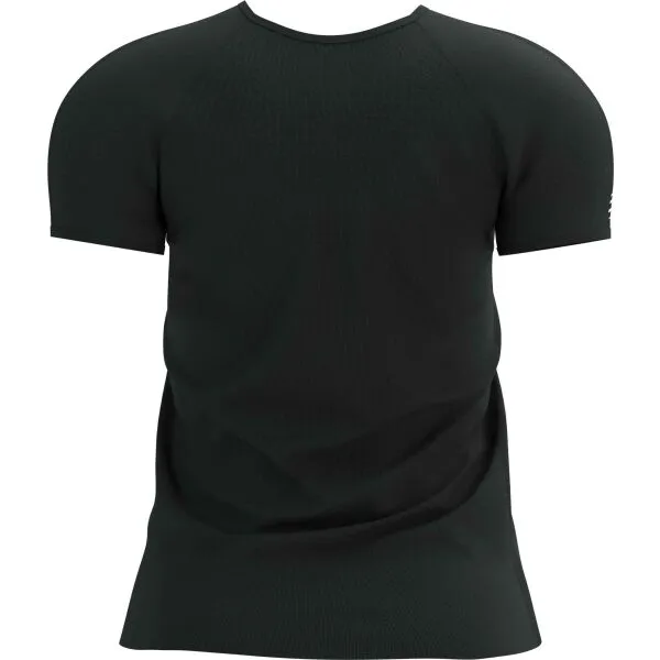 Compressport TRAINING SS LOGO TSHIRT W Dámske tréningové tričko, čierna, veľkosť