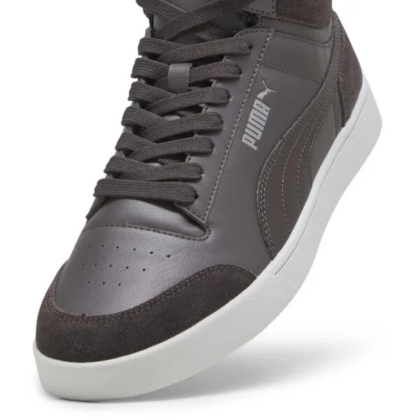 Puma SHUFFLE MID Pánske členkové tenisky, tmavo sivá, veľkosť 42