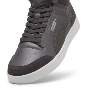 Puma SHUFFLE MID Pánske členkové tenisky, tmavo sivá, veľkosť 42