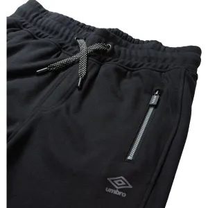 Umbro GERROY Chlapčenské tepláky, čierna, veľkosť 140-146