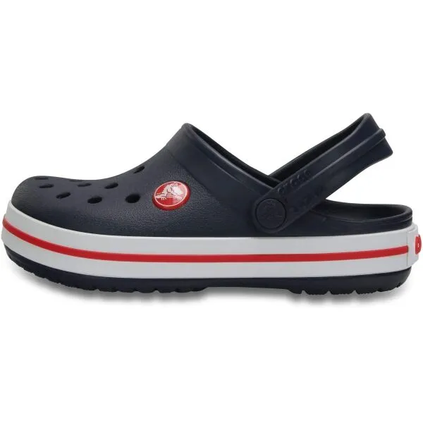 Chlapčenské kroksy (rekreačná obuv) CROCS Crocband Clog Kids navy red