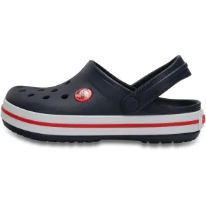 Chlapčenské kroksy (rekreačná obuv) CROCS Crocband Clog Kids navy red