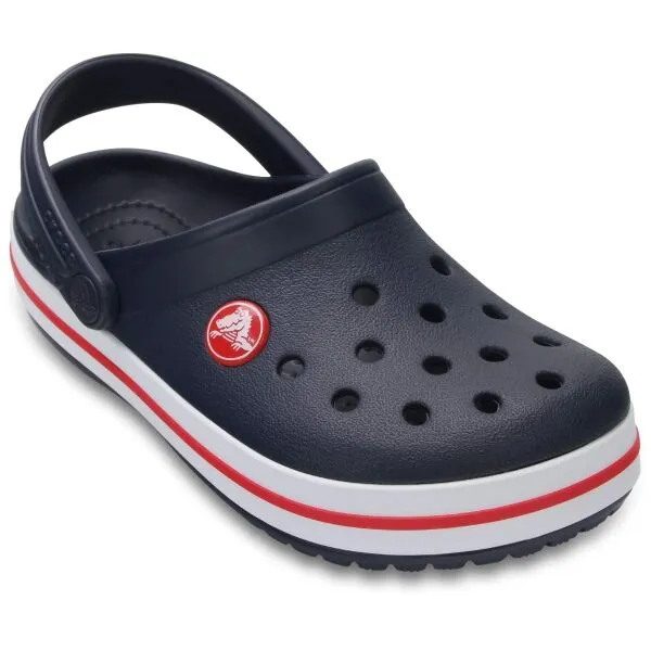 Chlapčenské kroksy (rekreačná obuv) CROCS Crocband Clog Kids navy red