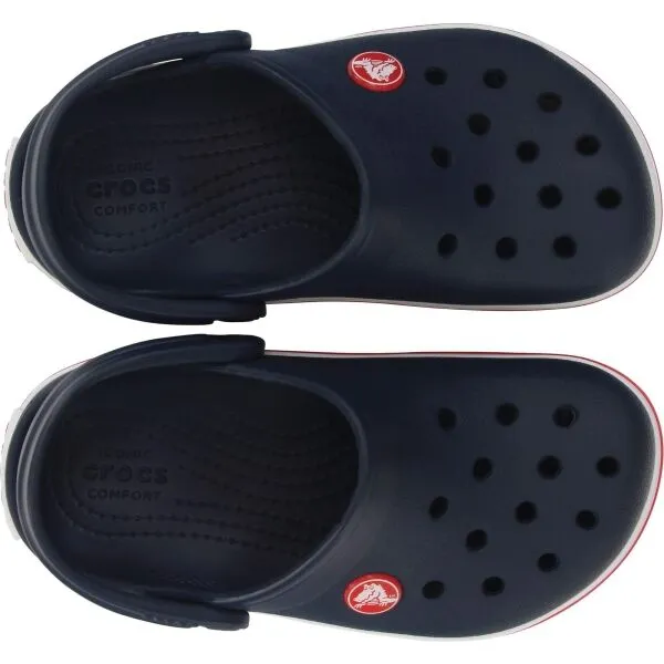 Chlapčenské kroksy (rekreačná obuv) CROCS Crocband Clog Kids navy red