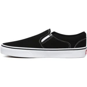 Vans ASHER Pánske slip on tenisky, čierna, veľkosť 41