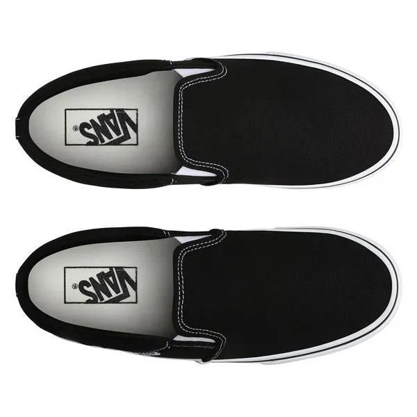 Vans ASHER Pánske slip on tenisky, čierna, veľkosť 41