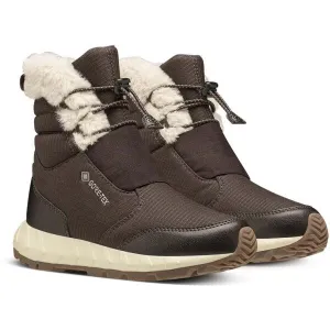 ZeroC NYDALEN MESH GTX Dievčenská zimná obuv, hnedá, veľkosť