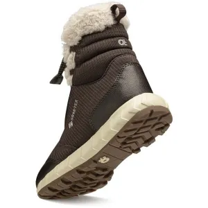 ZeroC NYDALEN MESH GTX Dievčenská zimná obuv, hnedá, veľkosť