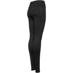 Fitforce LEGGINGS Dámske fitnes legíny, čierna, veľkosť