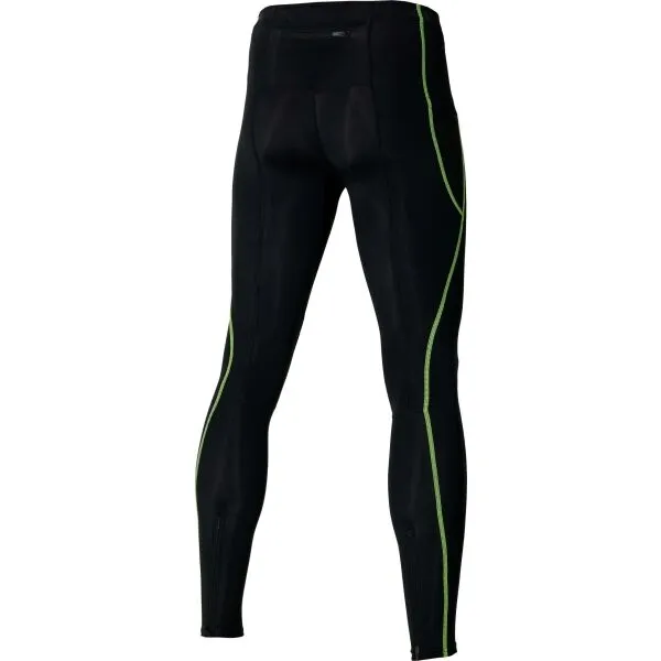 Mizuno BG3000 LONG TIGHT Pánske bežecké legíny, čierna, veľkosť