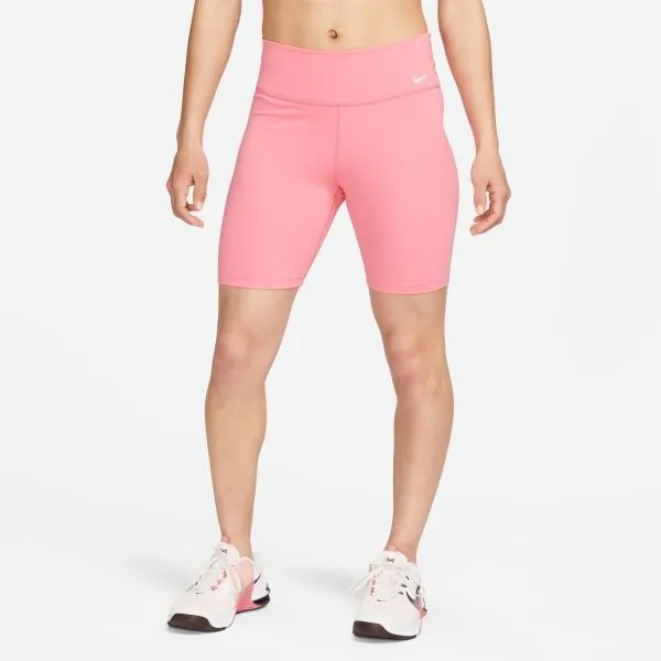 Nike ONE DF MR 7IN SHRT W Dámske športové šortky, ružová, veľkosť