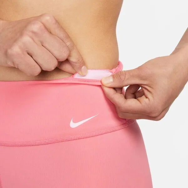 Nike ONE DF MR 7IN SHRT W Dámske športové šortky, ružová, veľkosť