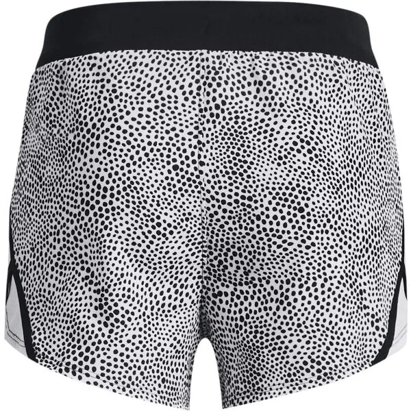 Under Armour FLY BY PRINTED SHORT Dievčenské šortky, čierna, veľkosť L