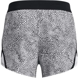 Under Armour FLY BY PRINTED SHORT Dievčenské šortky, čierna, veľkosť L