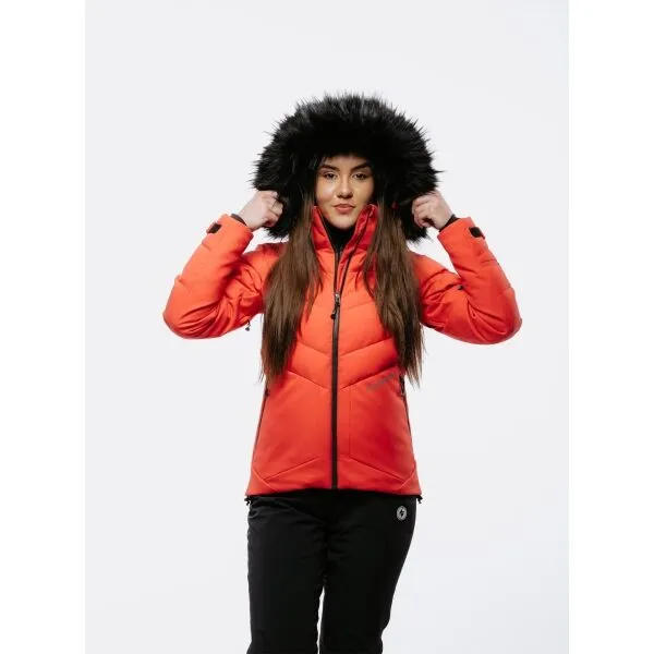 Blizzard W2W SKI JACKET LAVARONE Dámska lyžiarska bunda, červená, veľkosť