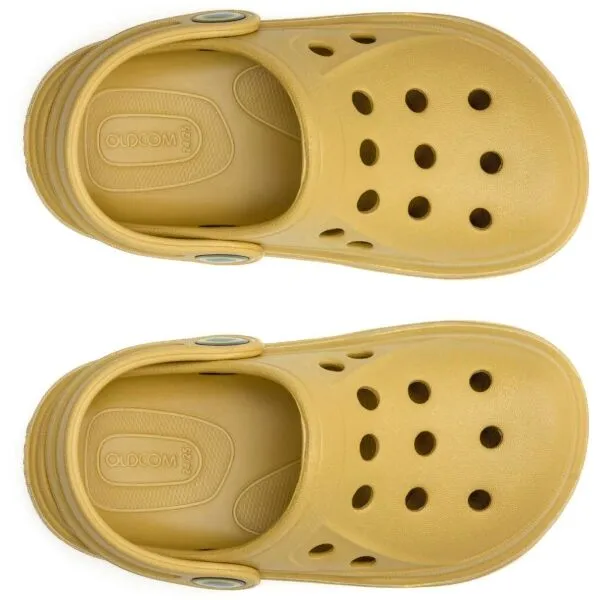 Oldcom CROCOLINO Detské šľapky, žltá, veľkosť