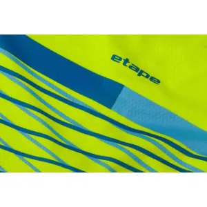 Etape LUCKY Detský cyklistický dres, reflexný neón, veľkosť 152-158