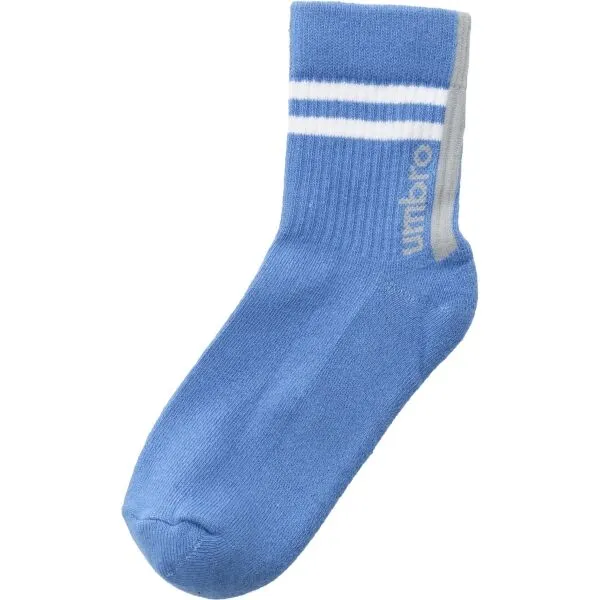 Umbro STRIPED SPORTS SOCKS JNR - 3 PACK Detské  ponožky, tmavo modrá, veľkosť 24-27
