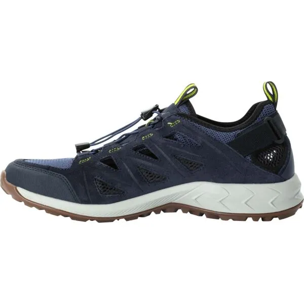 Jack Wolfskin WOODLAND 2 HYBRID LOW M Pánska outdoorová obuv, tmavo modrá, veľkosť