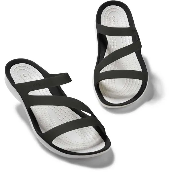 Dámske šlapky (plážová obuv) CROCS Swiftwater Sandal W black white