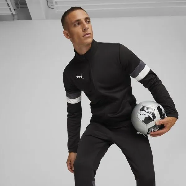 Puma TEAMRISE TRACKSUIT Pánska tepláková súprava, čierna, veľkosť